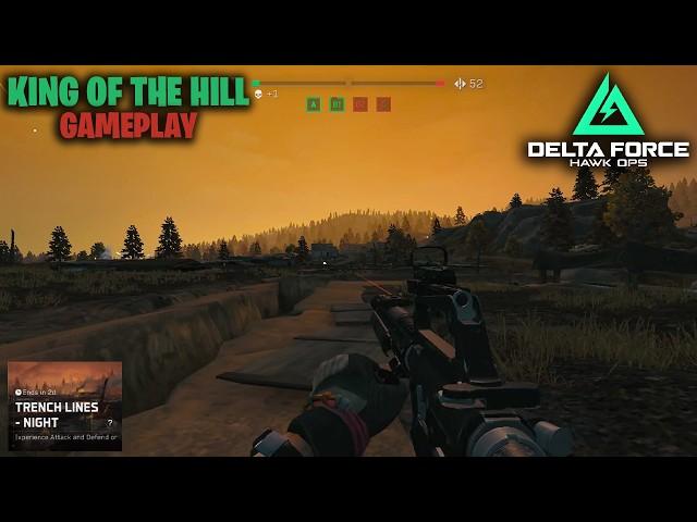 Delta Force Mobile - Night, King of the Hill Gameplay