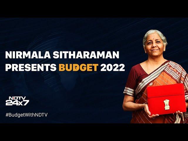 Budget 2022 | Nirmala Sitharaman Presents Union Budget 2022