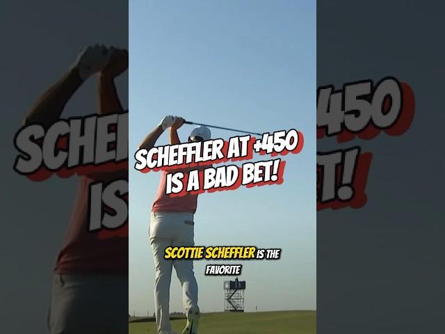 Is SCOTTIE SCHEFFLER at +450 Odds Justified? (BettingPros #TheOpen #PGA #Golf)