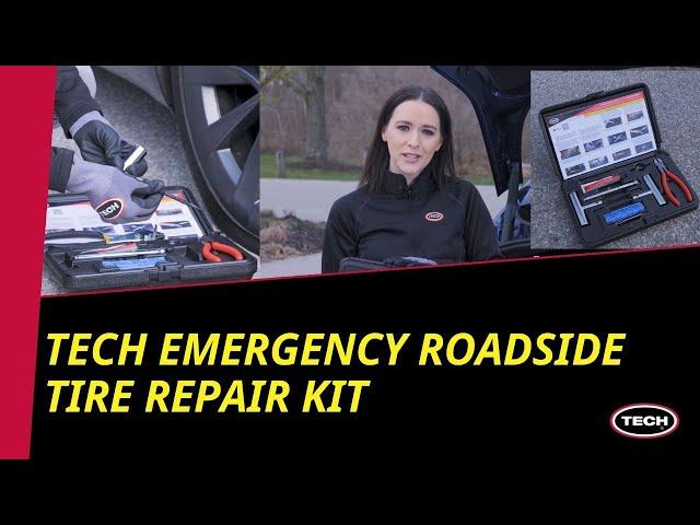 TECH Emergency Roadside Tire Repair Kit