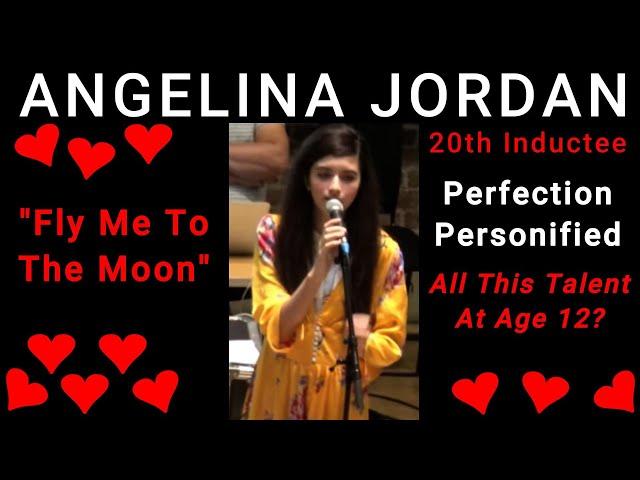 # 20 "Fly Me To The Moon" Angelina Jordan Inducted into the Diamond Classic Hall Of Fame the 20th!!