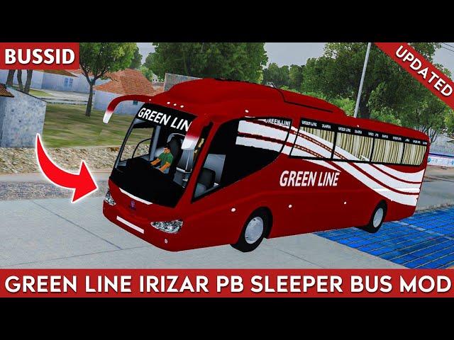 Green Line Irizar PB Bus Mod For Bus Simulator Indonesia | Green Line BD Bus Mod For Bussid | Bussid