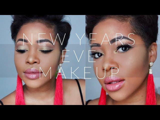 NEW YEARS EVE MAKEUP TUTORIAL | FENTY BEAUTY KILLAWATT TROPHY WIFE HIGHLIGHTER | STWFBLOG