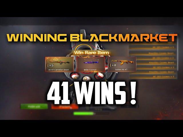CrossFire West: 41 BLACK MARKET WINS!!!