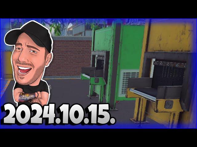 HATALMAS LOOTOK | Recycling Center Simulator (2024-10-15)