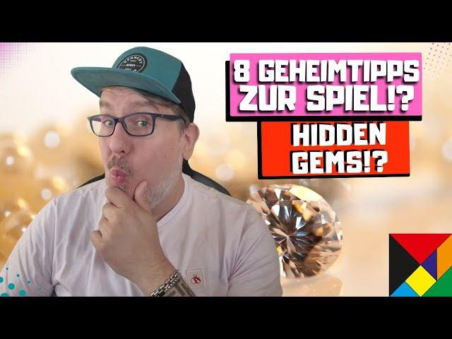 8 Neuheiten-Geheimtipps zur SPIEL - Hiddens Gems!?