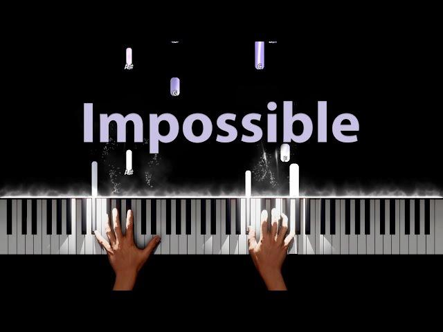 James Arthur - Impossible Piano Tutorial