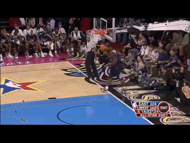 2007 NBA All-Star Game Best Plays (720p HD)