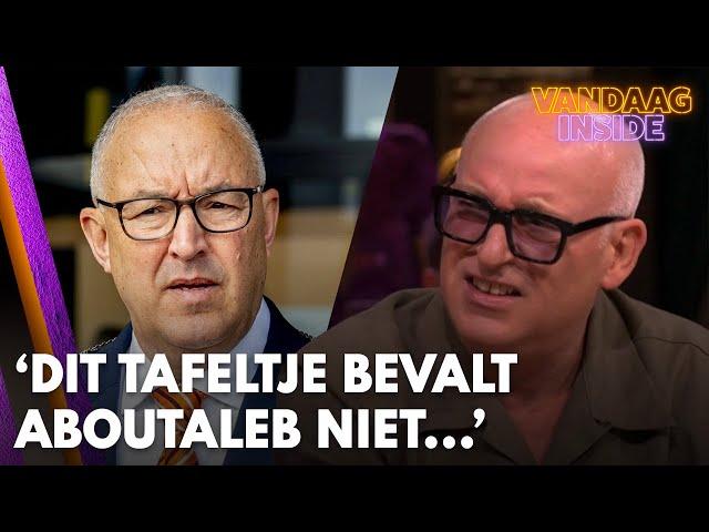 Aboutaleb weigerde René prijs uit te reiken: 'Dit tafeltje bevalt hem niet…' | VANDAAG INSIDE