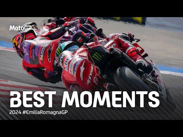 Best MotoGP™ Moments! ️ | 2024 #EmiliaRomagnaGP