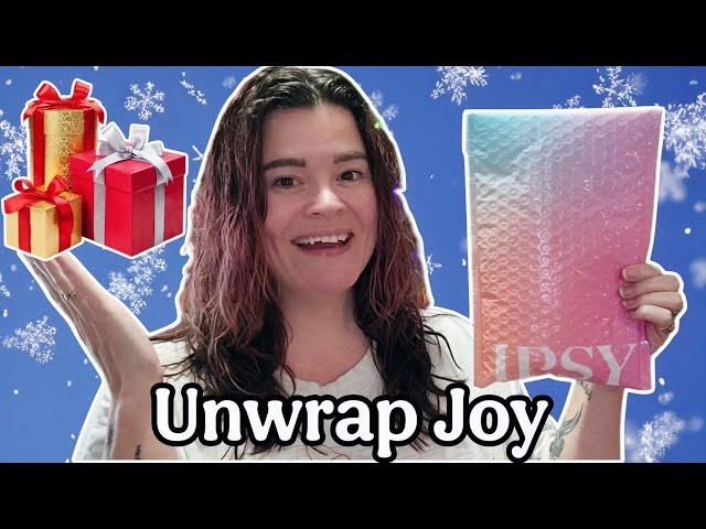 IPSY GLAM BAG DECEMBER 2024 #unboxingvideo