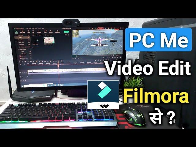 PC Me Gaming Video Editing Kaise Kare Filmora Se | How to Edit Gaming Videos in PC with Filmora