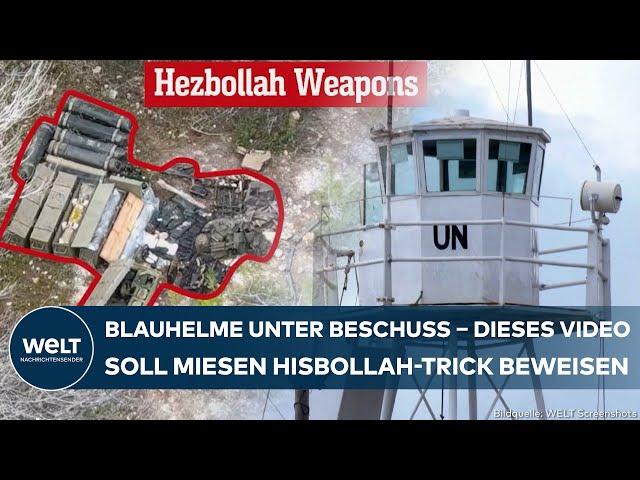 KRIEG IN NAHOST: Blauhelme unter Beschuss! Unifil-Auftrag im Libanon wird immer schwieriger