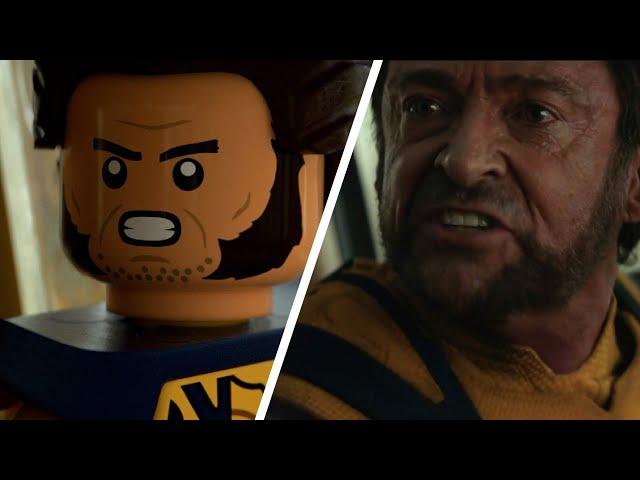 Deadpool & Wolverine ... in LEGO | Wolverine's Speech (Blender)