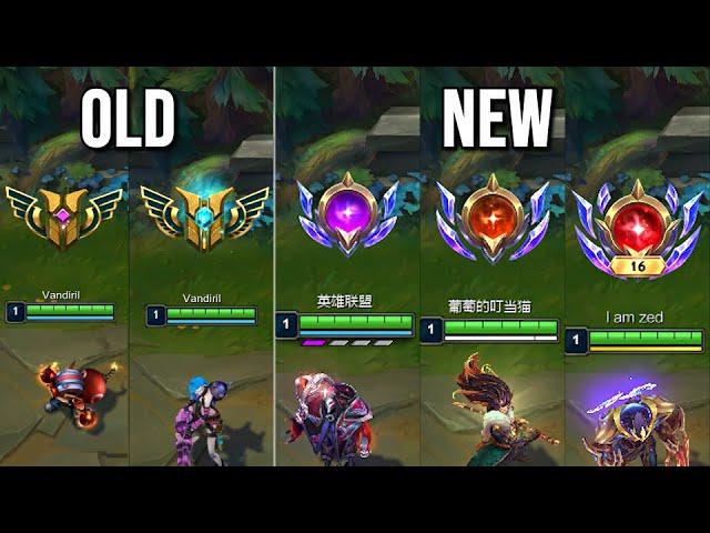 NEW vs OLD Mastery Emotes!