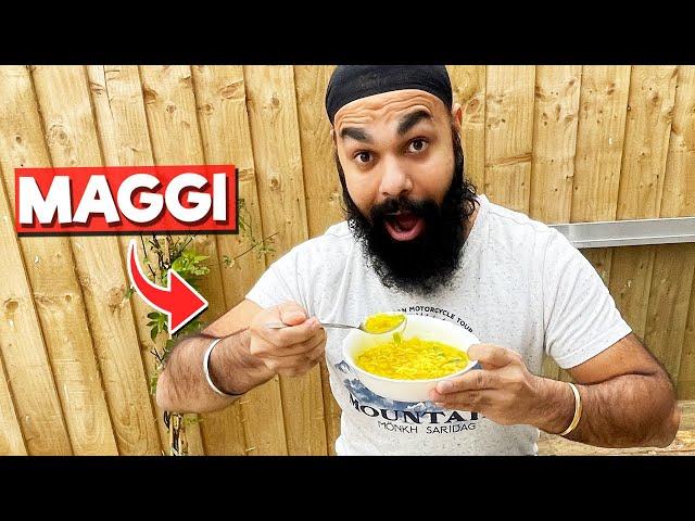 MAGGI BANAYI OR POPAT HOGYA 