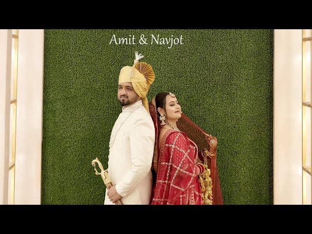 Amit & Navjot | Wedding Highlights 2025 | Lens Media Photography