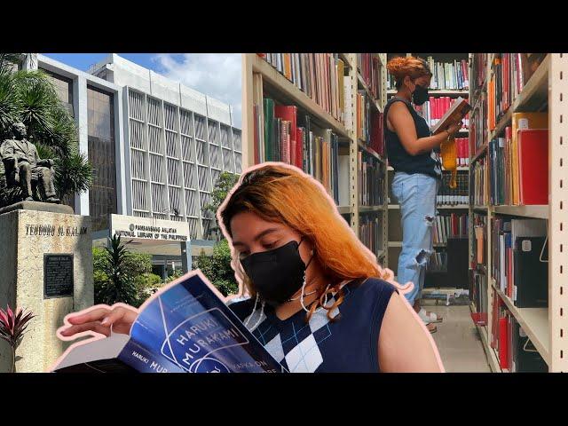 visiting public libraries in Manila! (National Library + CCP Library and Archives)