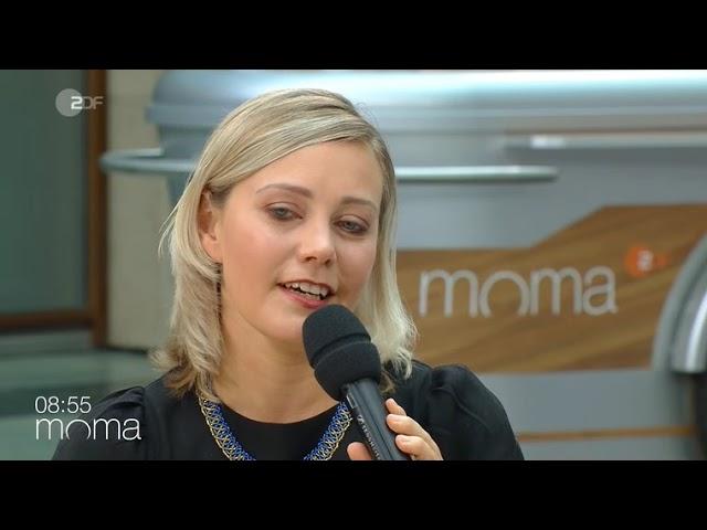 Violina Petrychenko im ZDF Morgenmagazin am 13 07 2022