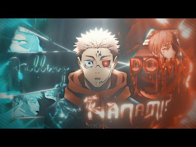 Nanami's Death️ "Jujutsu Kaisen S2" - Falling Down「Edit/AMV」Alight Motion Free Preset & Clips