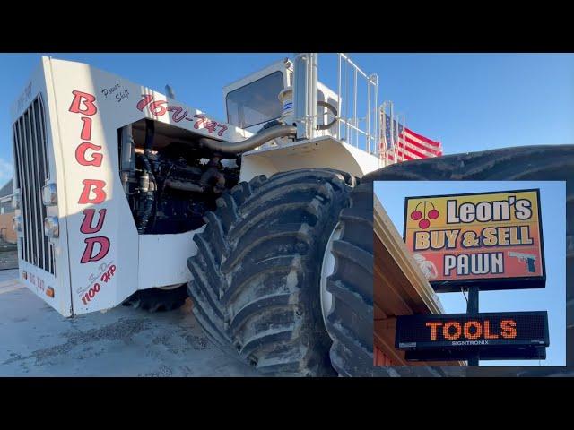 Tool Tourism: Snap On at Leon's Pawn Shop in Havre MT. Home of Big Bud, World's Largest Farm Tractor