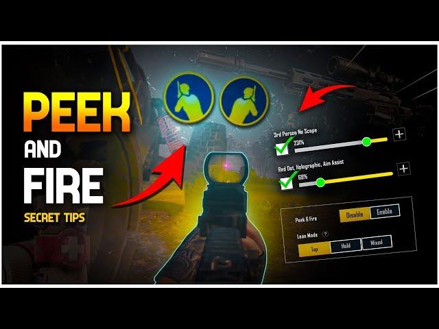  Peek And Fire New Secret 5 Points |  How To Master In Peek And Fire PUBG Mobile