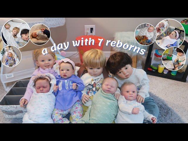 Day In the Life With ALL My Reborn Dolls | Sophia's Reborns