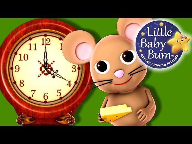 Hickory Dickory Dock | Nursery Rhymes for Babies by LittleBabyBum - ABCs and 123s