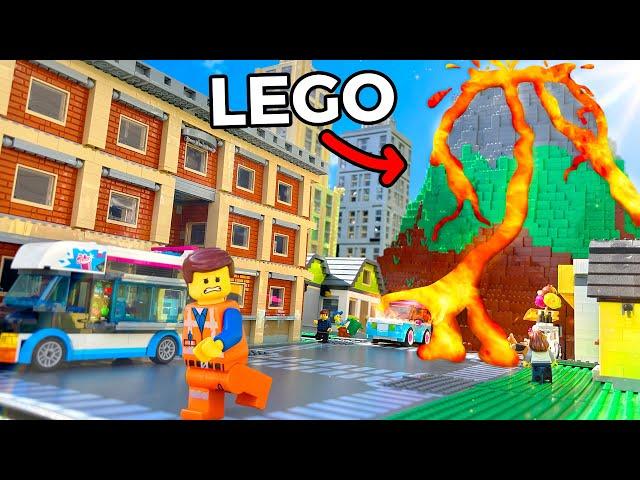 LEGO Volcano vs. CITY!