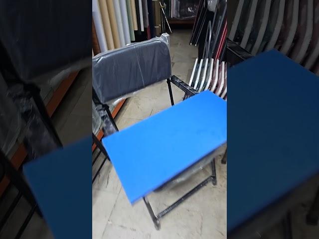 Folding writing cushion chair #srfurnituresmarrt