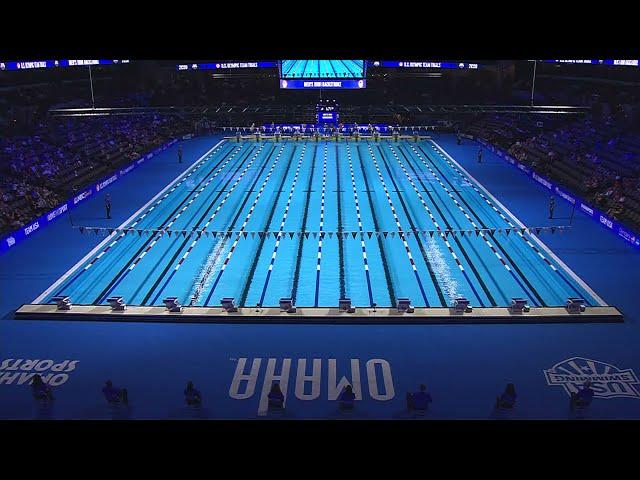 Men's 100 Backstroke Heat 1 - 2021 U.S. OLYMPIC TEAM TRIALS WAVE I