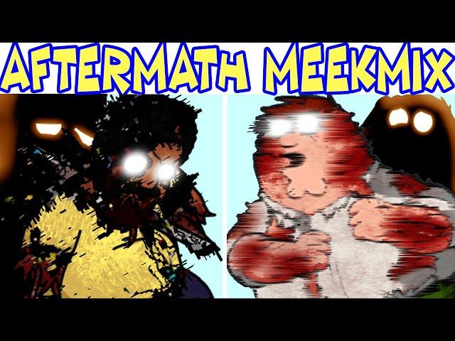 FNF' New Darkness Takeover - Aftermath Meekmix | Pibby Family Guy (FNF Mods)