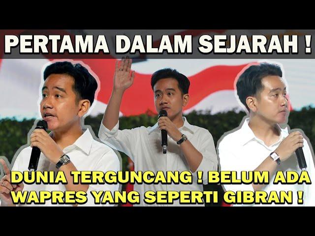 PERTAMA DALAM SEJARAH ! GIBRAN UKIR PRESTASI BESAR️SATU INDONESIA & DUNIA KAGUM PADA WAPRES RI 