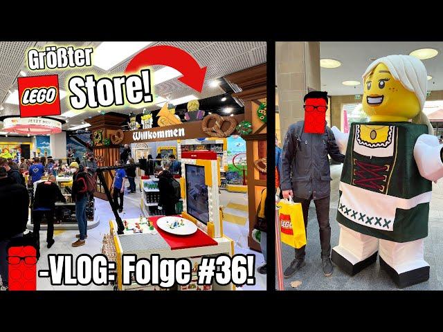 Größter LEGO Store Deutschlands eröffnet  | Ordnung im Museum  | LEGO Vlog #36