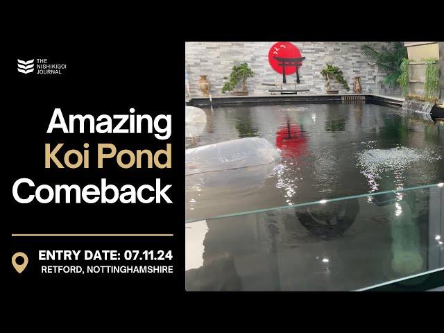 Indoor Koi Pond Faced Challenges – Here’s the New Start! | The Nishikigoi Journal | EP #061