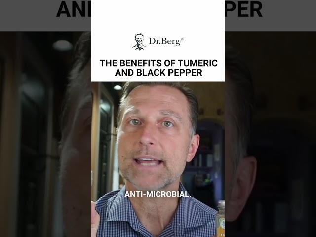 Spice up your health with two dynamic ingredients: turmeric and black pepper #drberg #shorts #keto