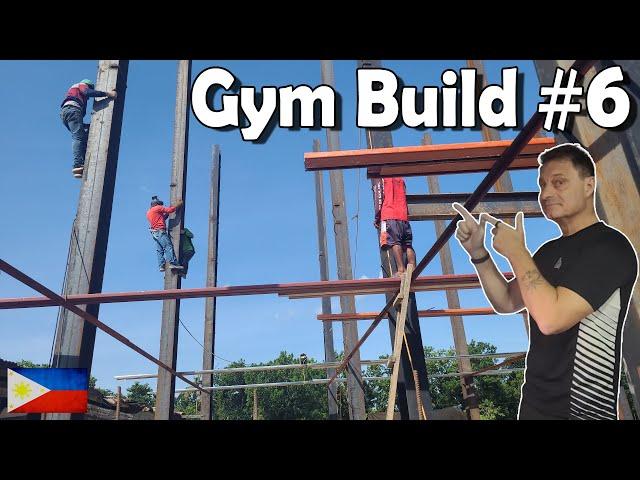 External Walls Finally Going UP | Off Grid Gym Philippine Update #6 (My Longevity Experiment)