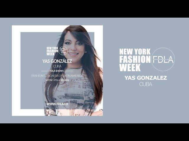 YAS GONZALEZ - NYFW Runway Show by FDLA | New York Fashion Week SS 2022 | Sept 09 - 8:00pm