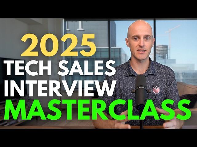 Everything You Need to Know About Tech Sales Interviews in 2025