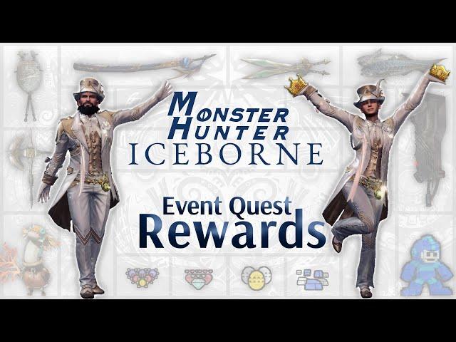 All Event Quest Rewards in Monster Hunter World Iceborne