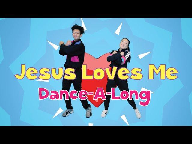 Jesus Loves Me Remix |@CJandFriends Dance-A-Long with Lyrics |@listenerkids Music