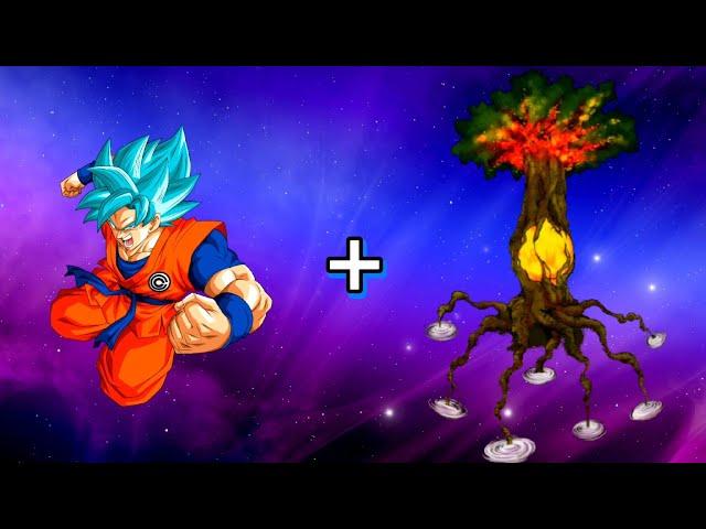 Who is strongest [Ssj blue Goku+Universal tree power]17ksub special