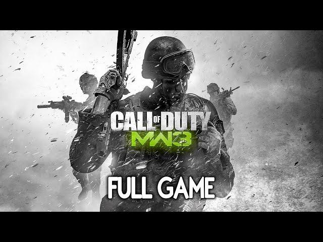 Call of Duty Modern Warfare 3 - FULL GAME (4K 60FPS) Walkthrough Gameplay No Commentary