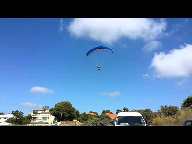 נחיתה של אילן בעמדה זיכרון יעקב 12/6/15