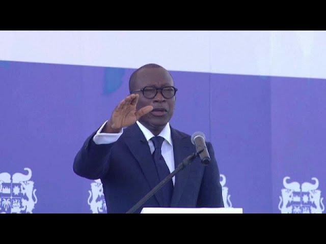 Benin's President Patrice Talon sworn in