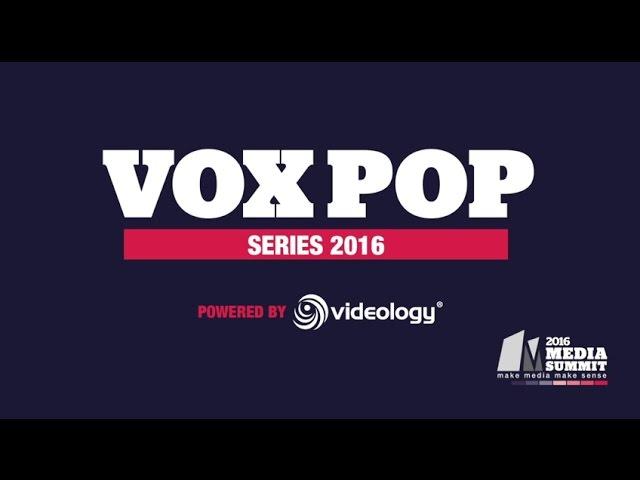 Media Summit 2016 – Vox Pop Series (Andrew Howie)