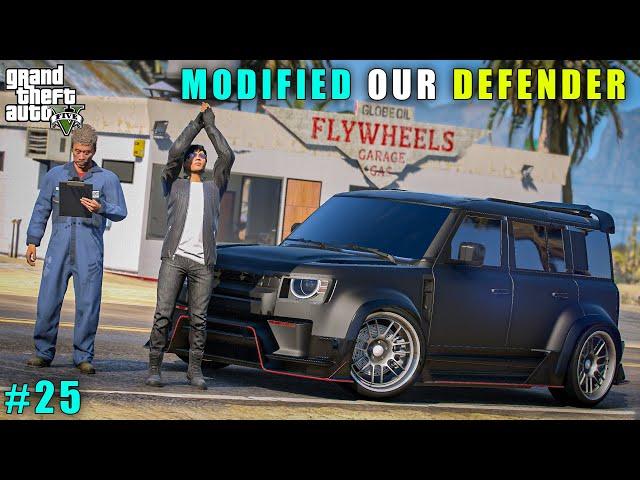 GTA 5 : EXPENSIVE UPGRADE FOR OUR DEFENDER || GAMEPLAY #26