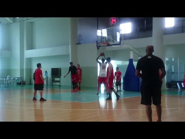 Chris Ellis, Jervy Cruz, Echo De Guzman, & Dave Marcelo Throwback Ginebra Practice Video
