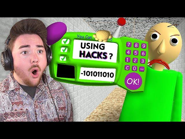 I found BALDI'S CORRECT ANSWER... (he didn't like that)