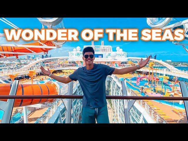 Wonder of the Seas Inaugural Week 2 | Boarding Day Walk Through